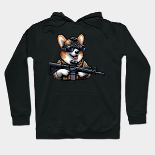 Tactical Corgi Hoodie